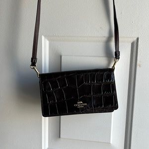 Coach crossbody phone wallet